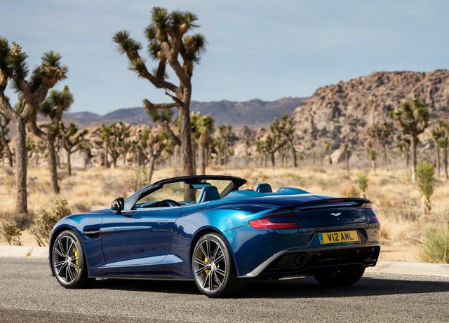 阿斯頓?馬丁頂級(jí)敞篷GT跑車Vanquish Volante