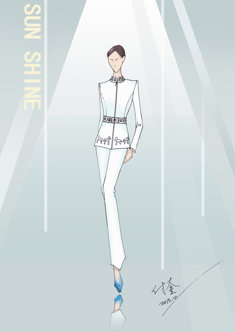 WHITE COLLAR白領- 付奎2014春夏高級成衣發布會