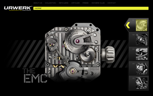 瑞士腕表品牌Urwerk 推出全新版升級網(wǎng)站