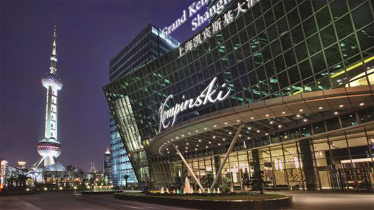 于上海凱賓斯基大酒店歡度大閘蟹金秋時節