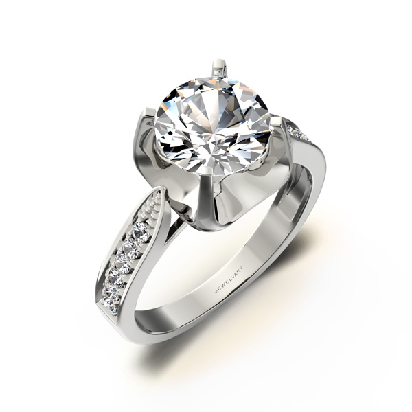 JEWELVARY 高品質婚嫁裸鉆與戒托