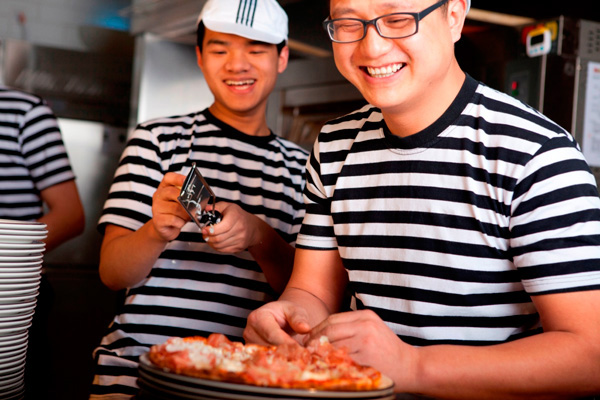 北京PizzaExpress披薩師大放異彩！ 