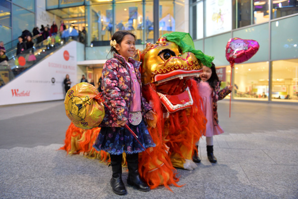 Westfield購物中心籌備精彩春節活動