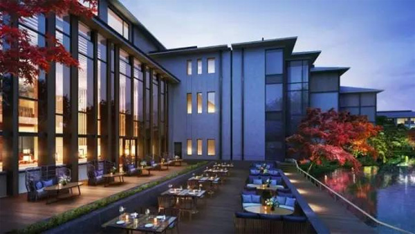 京都四季酒店，12世紀池庭內的現代綠洲