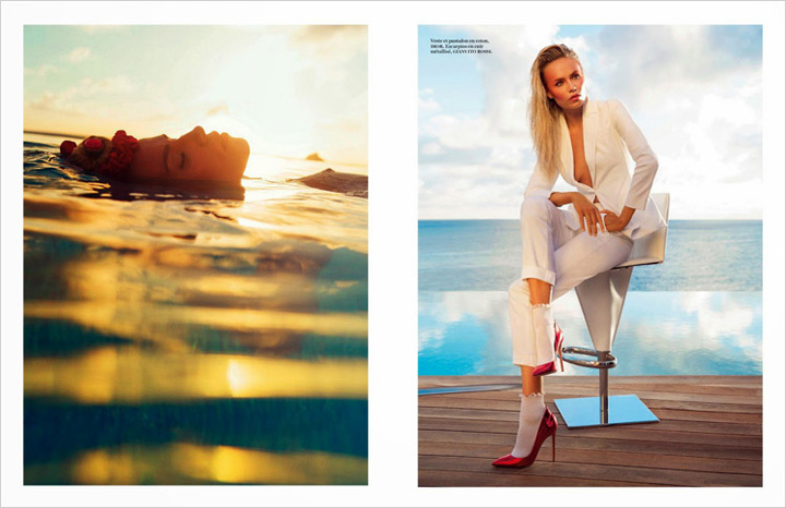Natasha Poly《Vogue》法國版2014年6/7月號