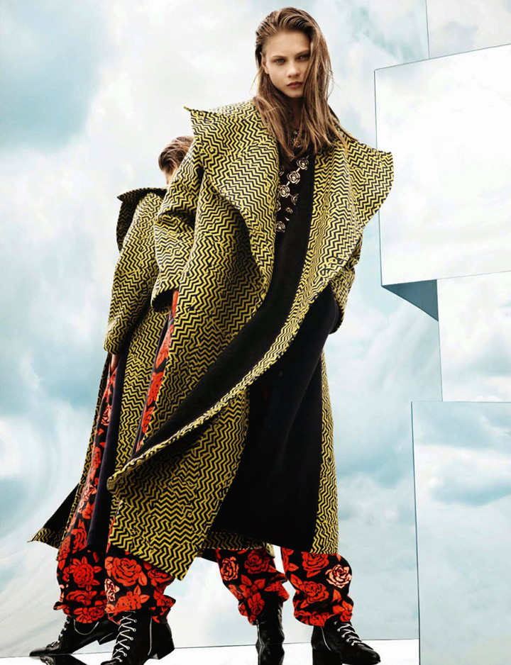 Anna Selezneva《Numero》雜志2014年8月號