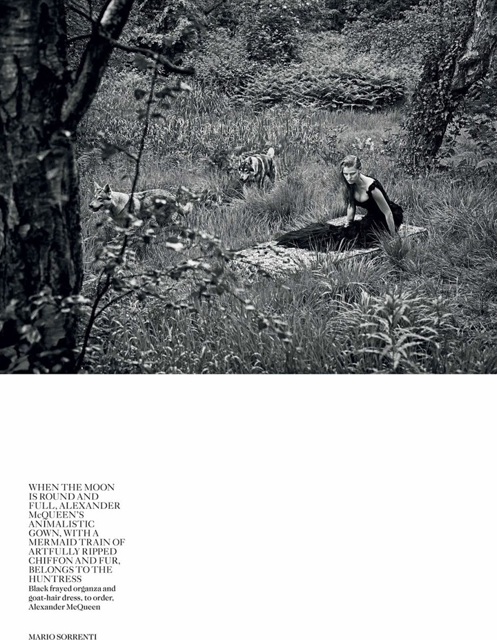 Lara Stone《Vogue》英國版2014年9月號