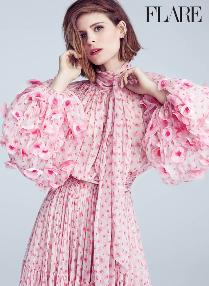 Kate Mara《Flare》雜志2015年8月號
