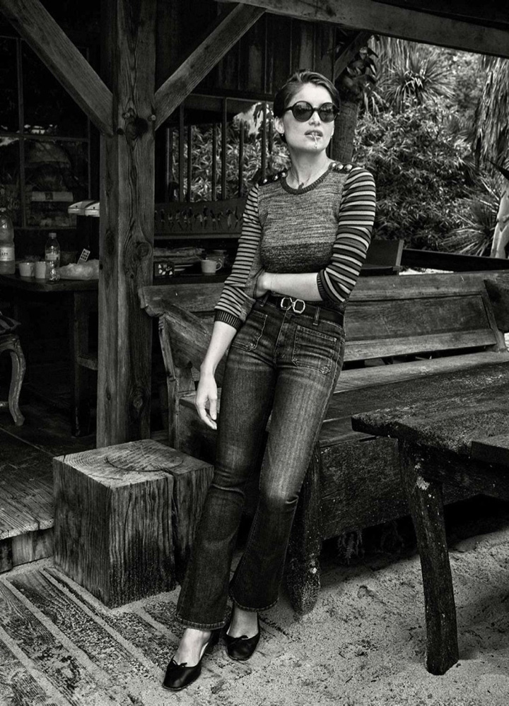 Laetitia Casta《Elle》法國版2015年7月號