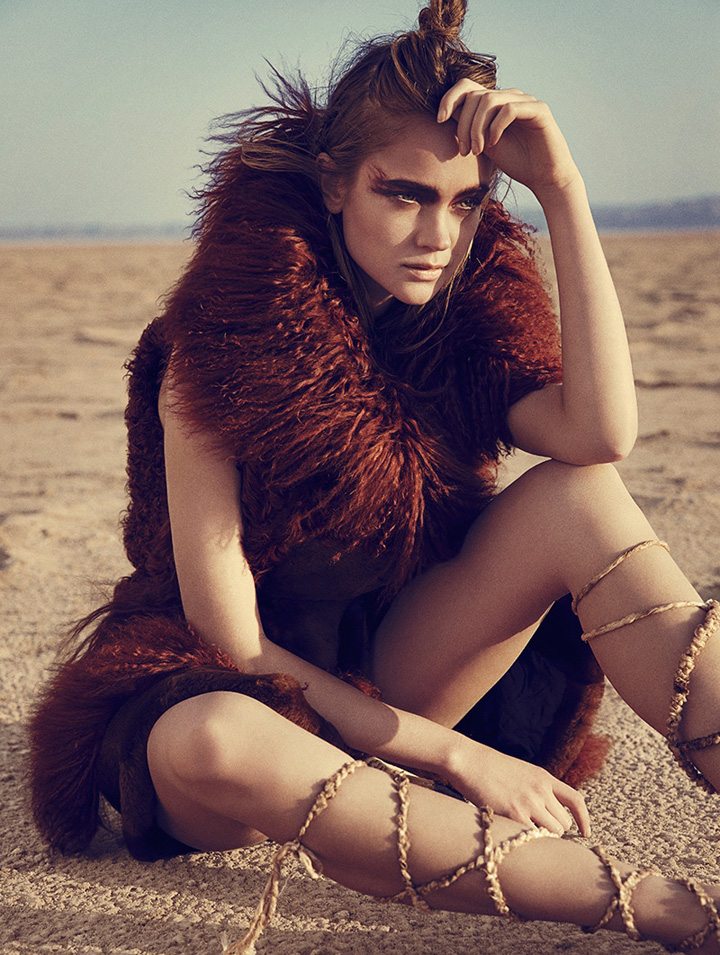 Rosie Tupper《Madame Figaro》西班牙版2016年1月號