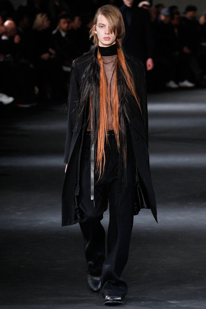 Ann Demeulemeester 2016秋冬男裝流行發布