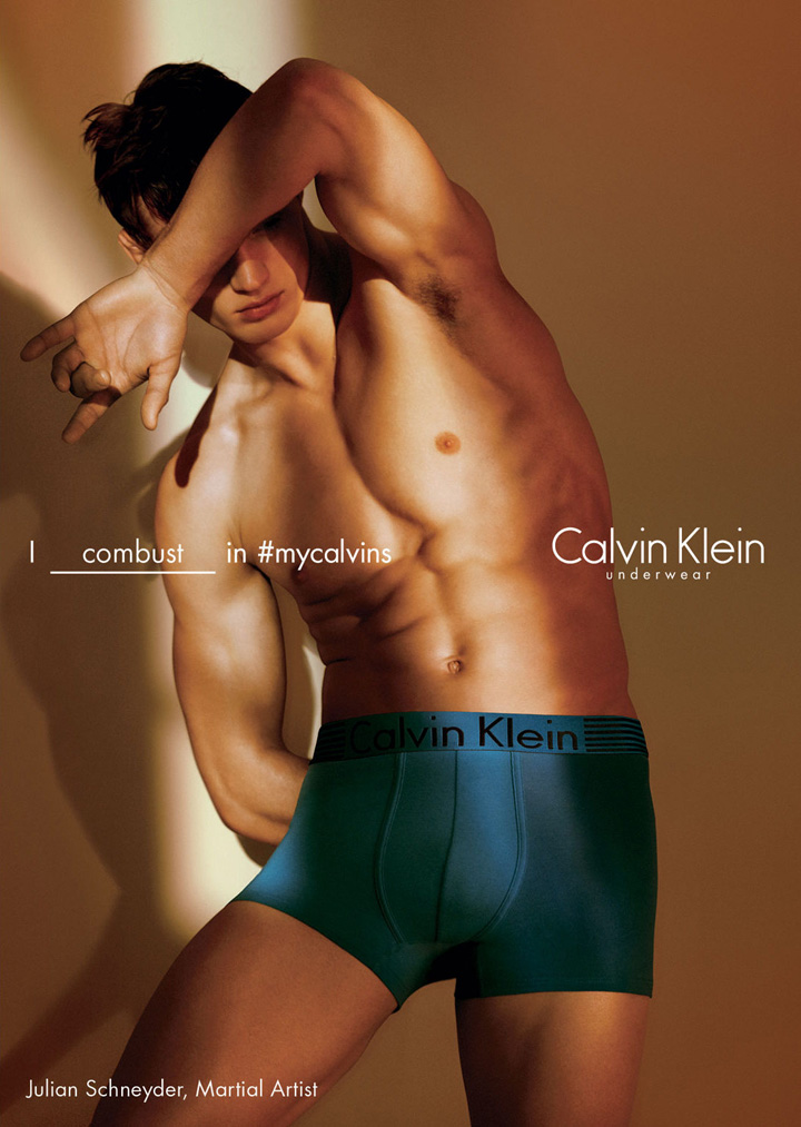 Calvin Klein 2016春夏內(nèi)衣系列廣告大片
