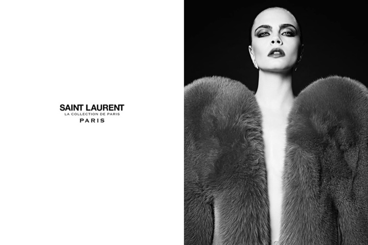 卡拉·迪瓦伊為Saint Laurent重塑經典