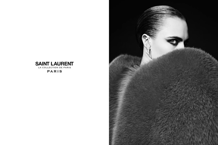 卡拉·迪瓦伊為Saint Laurent重塑經典