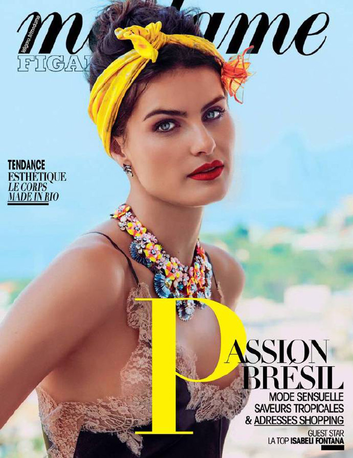 Isabeli Fontana《Madame Figaro》雜志2016年7月號