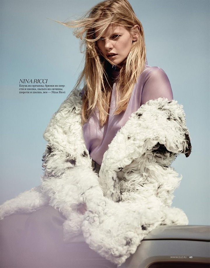 Marloes Horst《Elle》俄羅斯版2016年8月號