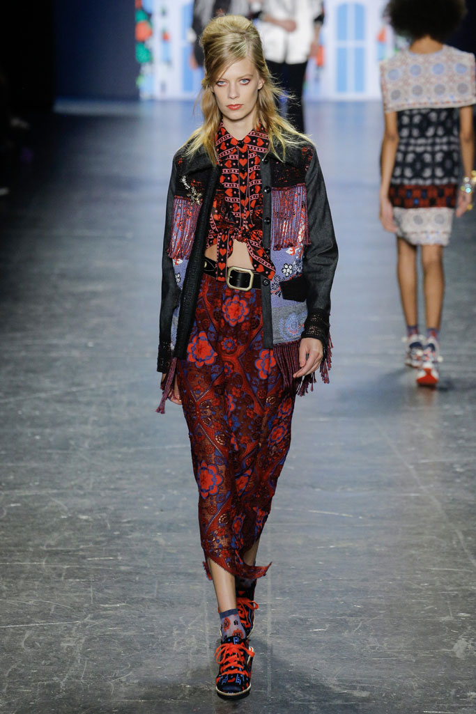 Anna Sui 2017春夏流行發布
