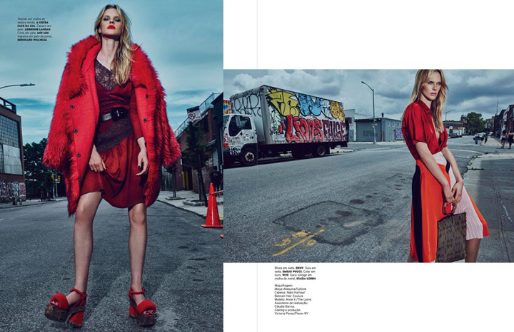 Anne Vyalitsyna《Vogue》葡萄牙版2016年10月號