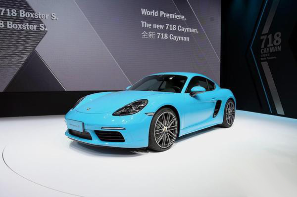 保時捷718 Cayman 北京車展全球首發
