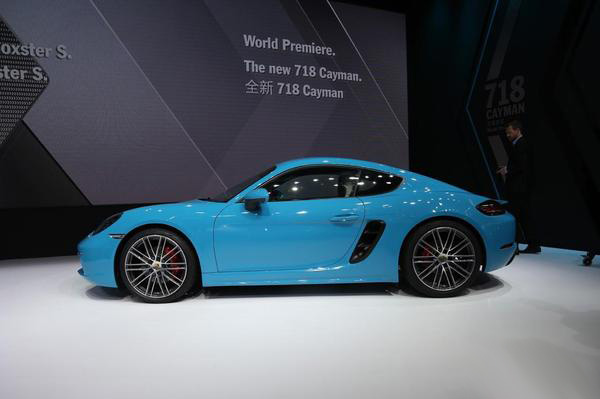 保時捷718 Cayman 北京車展全球首發