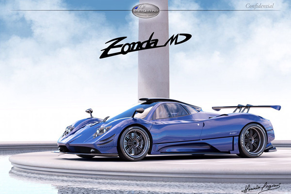 獨一無二 帕加尼發布Zonda MD官圖