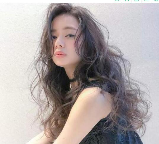 大波浪卷發