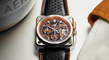 限量橘色風暴，柏萊士全新BR 03 Orange Aero GT腕表