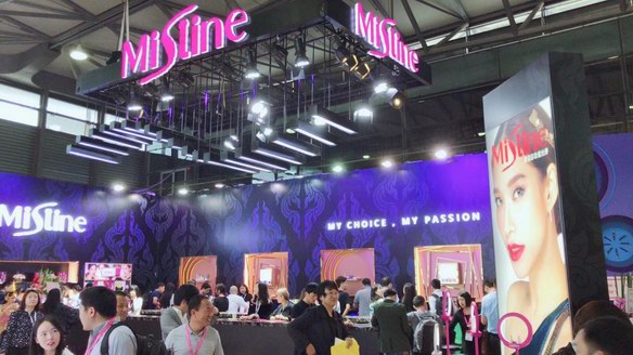 Mistine重磅亮相第23屆上海美博會，開展即斬獲多項大獎