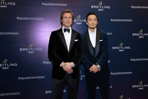 百年靈摩登晚宴，布拉德·皮特與吳彥祖兩大巨星齊聚首