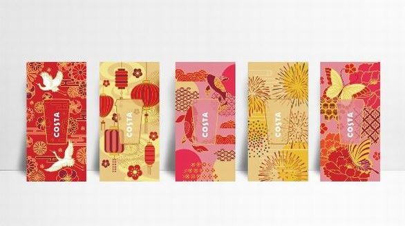 新春品年味，COSTA COFFEE講究紅運(yùn)年
