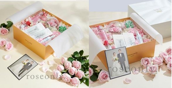 roseonly攜手唐藝昕張若昀婚禮，濃情見證真愛誓約