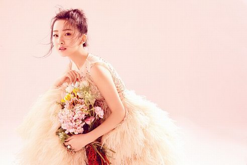 演員張樟，毫不費力的美好，演繹時尚的畫報女孩