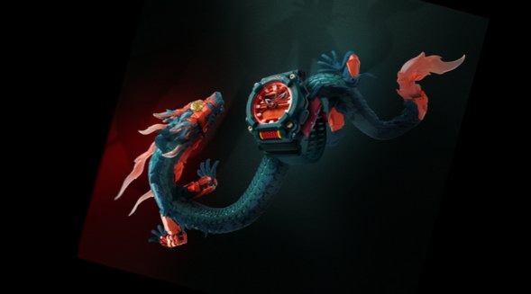 神龍降世，堅韌集結！G-SHOCK中華龍系列震撼上市