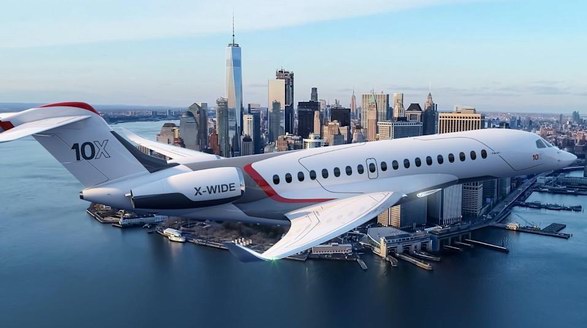 獵鷹10X：達索航空最大客艙私人飛機，將灣流和龐巴迪甩在身后