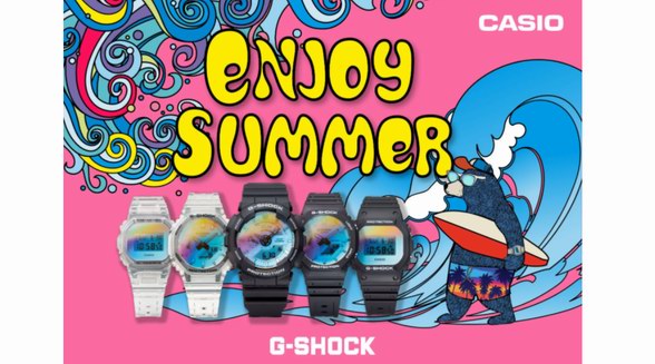 炫彩來襲，敢玩敢潮！G-SHOCK 夏日炫色系列炫動夏日