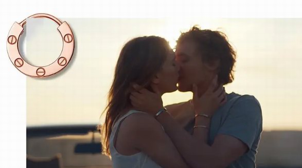 卡地亞LOVE系列玫瑰金耳環(huán)：愛(ài)意永恒，鎖緊一生