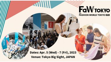 4月5-7日，東京最大規模時尚產業展Faw Tokyo與您不見不散！