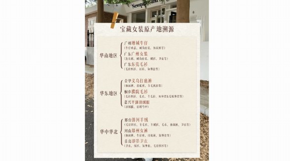 中國女裝產(chǎn)地溯源，越買越省的秘密藏不住了！ 
