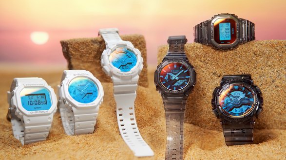 探索色彩之旅！G-SHOCK「Beach Time Lapse」系列帶你潮酷一夏