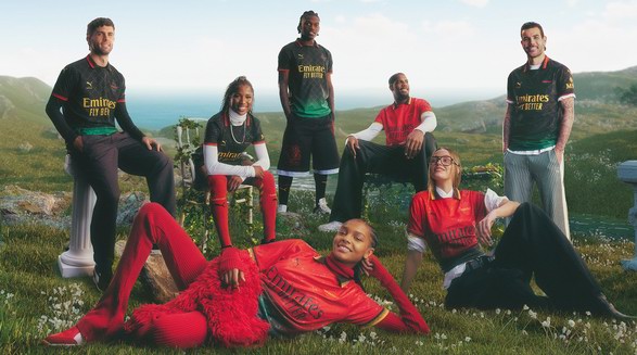 PUMA、AC米蘭攜手OFF-WHITE?發布全新聯名戰袍致敬團結與進步