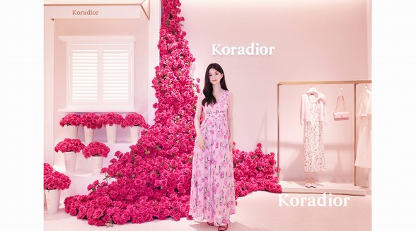 喬欣浪漫空降廈門！Koradior珂萊蒂爾417裙裝季迎來玫瑰盛放時刻