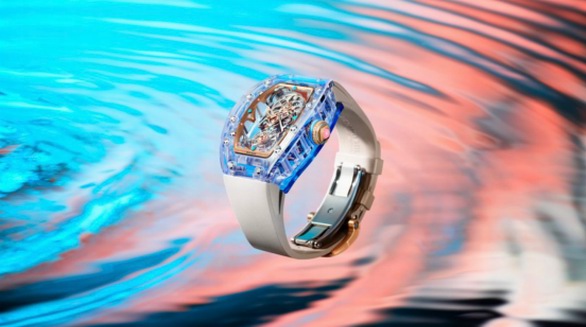 從哥特穹頂到深海秘境：RICHARD MILLE 理查米爾書藍寶石腕表寫時間新維度
