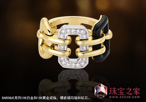 Chanel奢華珠寶戒指Baroque系列（Baroque Ring Collection of Chanel's Fine Jewelry），