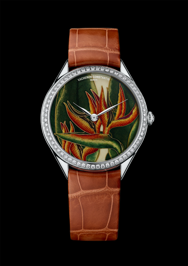 2013日內(nèi)瓦高級(jí)鐘表珠寶展之——江詩丹頓Vacheron Constantin 藝術(shù)大師“花之神殿”系列腕表
