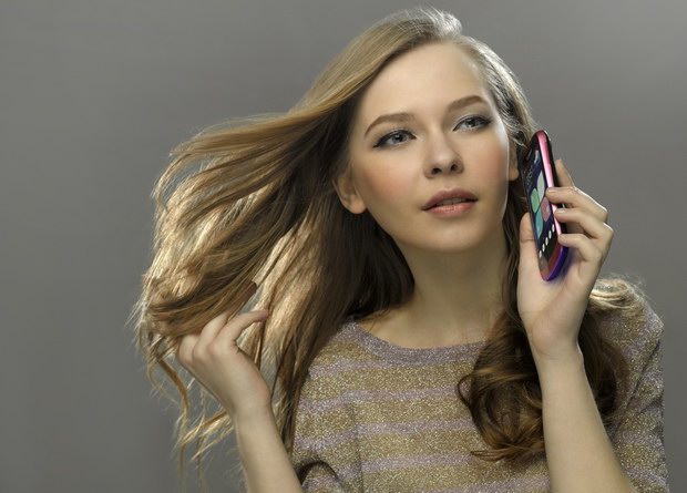 微笑我最美——聯想樂Phone A520微笑手機美圖欣賞