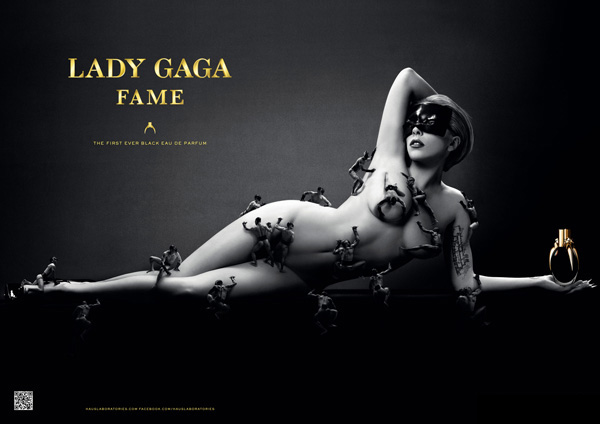 Steven Klein掌鏡，Lady Gaga首款個人香水「Fame」廣告大片曝光