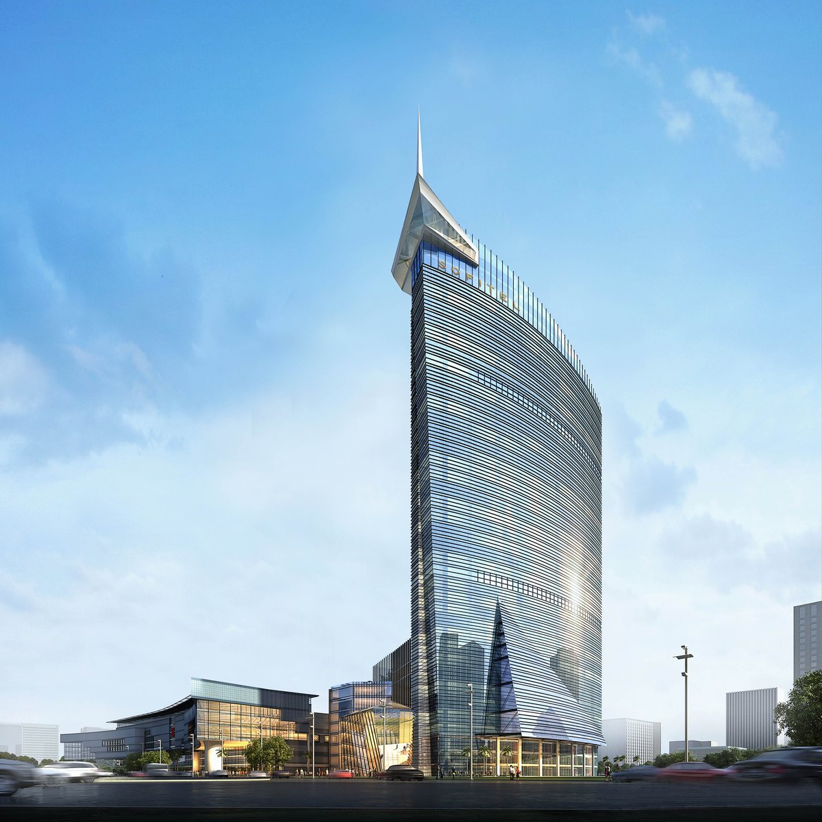 佛山羅浮宮索菲特酒店 Sofitel Foshan (于2014年開(kāi)幕)