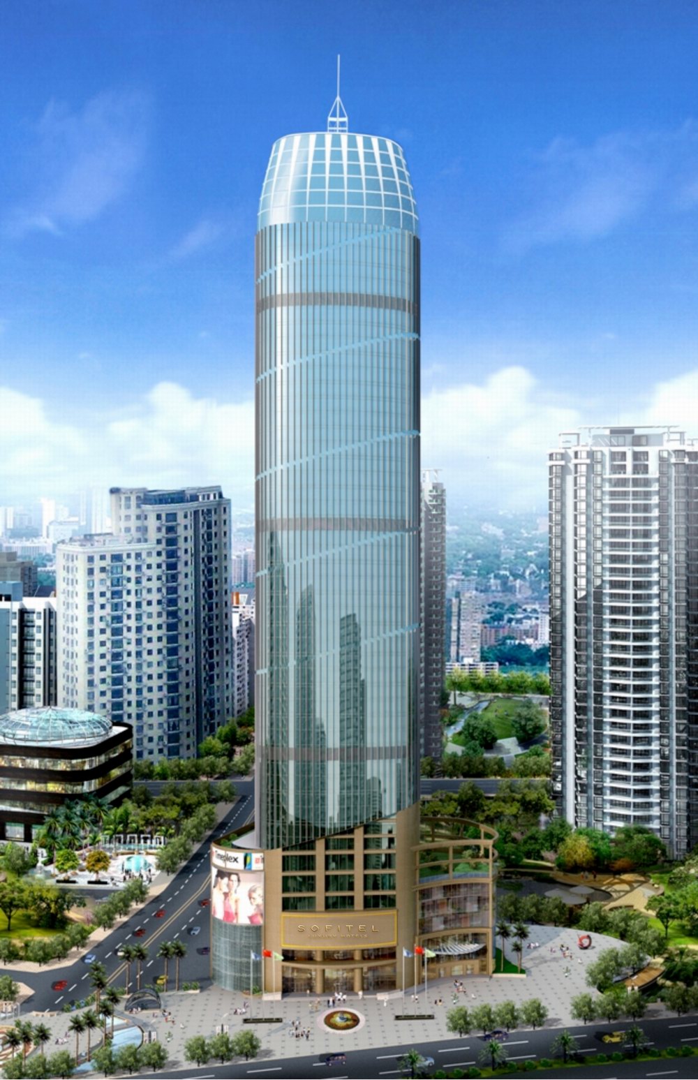 貴陽(yáng)亨特國(guó)際索菲特酒店 Sofitel Guiyang (于2014年開(kāi)幕)