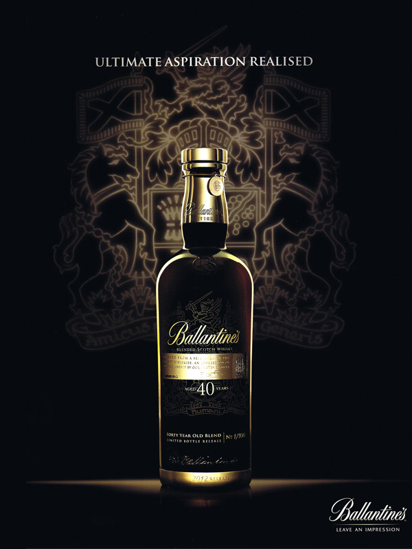 Ballantine's（百齡壇）40年調和型蘇格蘭威士忌
