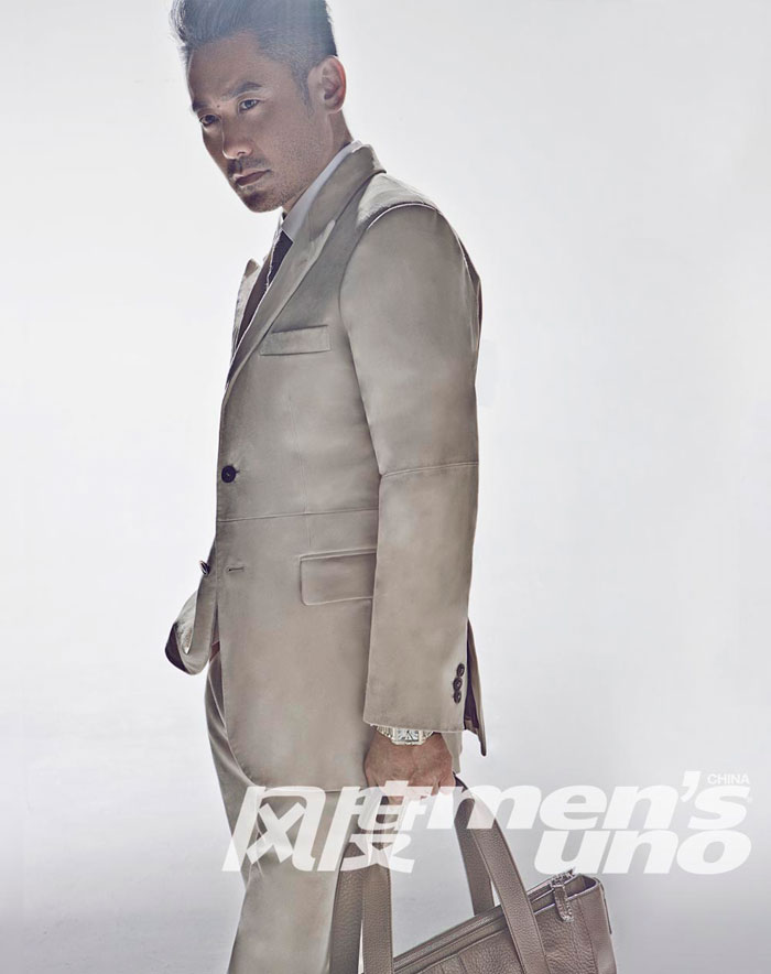 吳秀波《風度men’s uno》2012年10月號